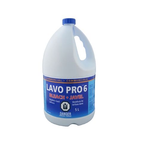 Lavo 6% Liquid Bleach – 5 L