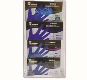 ACRYLIC GLOVES DISPENSER, 4 BOXES CAPACITY