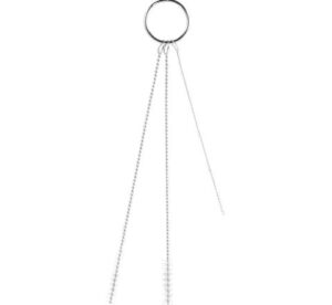 Vikan Cleaning set w/3 Brushes, Ø0,08″, Ø0,12″, Ø0,24″, , 5.9″, Soft - 3