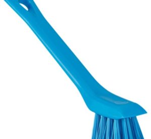 Vikan Detail Brush with Scraping Edge, 5.9" Stiff