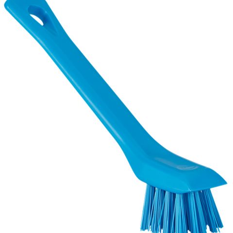 Vikan Detail Brush with Scraping Edge, 5.9″ Stiff