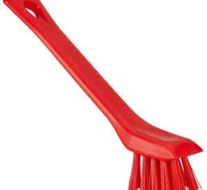 Vikan Detail Brush with Scraping Edge, 5.9″ Stiff - 2