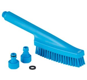 Vikan Hand Brush, waterfed, 13" Stiff