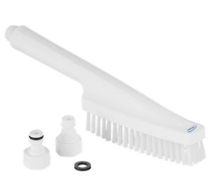 Vikan Hand Brush, waterfed, 13″ Stiff - 2