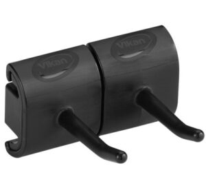 Vikan Hygienic Wall Bracket, Double Hook Module - 9