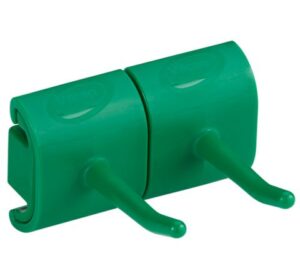 Vikan Hygienic Wall Bracket, Double Hook Module - 3