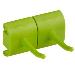 Vikan Hygienic Wall Bracket, Double Hook Module - 11
