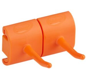 Vikan Hygienic Wall Bracket, Double Hook Module - 7