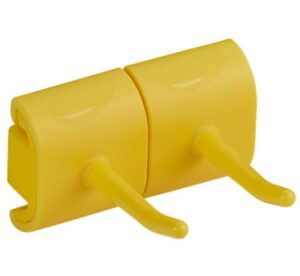 Vikan Hygienic Wall Bracket, Double Hook Module - 6