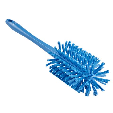 Vikan Pipe Brush w/handle, one piece, 3.5″, Medium/stiff
