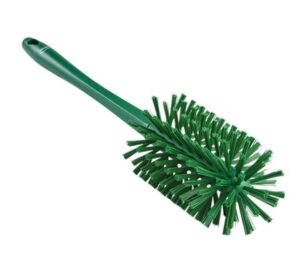 Vikan Pipe Brush w/handle, one piece, 3.5″, Medium/stiff - 2