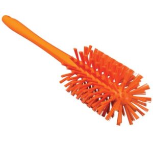 Vikan Pipe Brush w/handle, one piece, 3.5″, Medium/stiff - 6