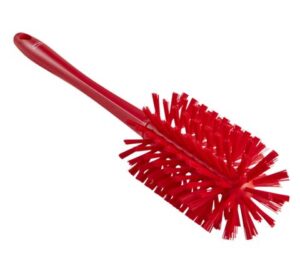 Vikan Pipe Brush w/handle, one piece, 3.5″, Medium/stiff - 3