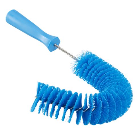 Vikan Pipe Exterior Brush, Ø2.2″, 14.2″, Medium