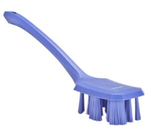 Vikan UST Hand Brush w/long Handle, 15.6″, Stiff - 8