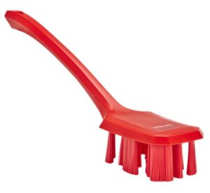 Vikan UST Hand Brush w/long Handle, 15.6″, Stiff - 4
