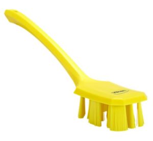 Vikan UST Hand Brush w/long Handle, 15.6″, Stiff - 6