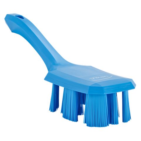 Vikan UST Hand Brush w/short handle, 10.2″, Stiff