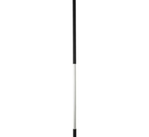 Vikan Aluminium Handle, Ø1.2", 59.3", Black