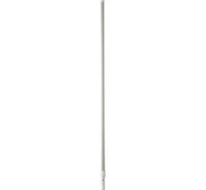 Vikan Aluminum Telescopic Water fed Handle, 63.6 - 109.4", Ø1.3, White