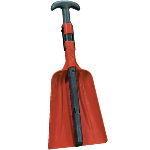 Vikan Collapsible Emergency Blade Shovel, 36.5″, Orange