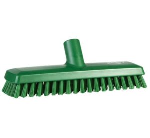 Vikan Deck Scrub, waterfed, 10.6″, Extra stiff - 2