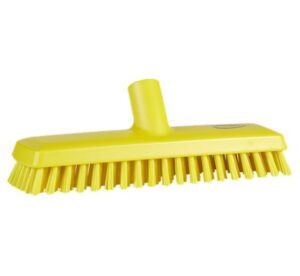 Vikan Deck Scrub, waterfed, 10.6″, Extra stiff - 5
