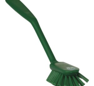 Vikan Dish Brush with scraping edge, 11″, Medium - 3