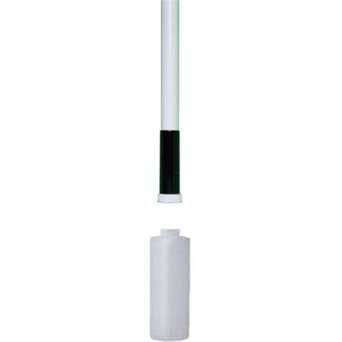 Vikan Vikan Fibreglass Extension Handle w/ Bottle, 102.6″ – 192.5″, White