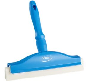 Vikan Hand Squeegee with Replacement Cassette, 9.8"