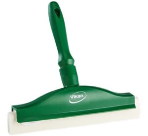 Vikan Hand Squeegee with Replacement Cassette, 9.8″ - 2