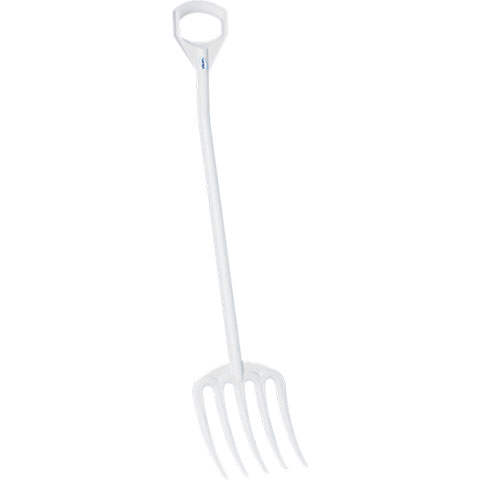 Vikan Hygiene Fork, 50.2″, White