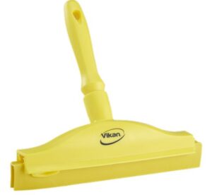 Vikan Hygienic Hand Squeegee with replacement cassette, 9.8″ - 5