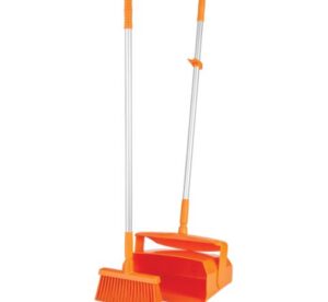 Vikan Lobby Dustpan w/Broom, 14.6″ - 7
