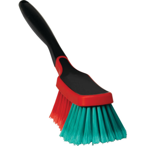 Vikan Multi Brush/Rim Cleaner, 12.2″, Soft/split