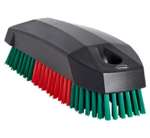 Vikan Nail Brush, 4.7", Stiff, Black