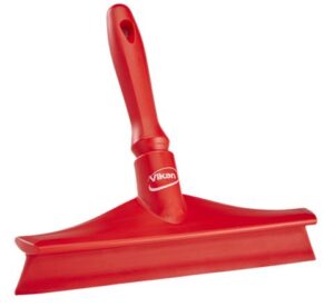 Vikan Ultra Hygiene Table Squeegee w/Mini Handle, 9.6″ - 4
