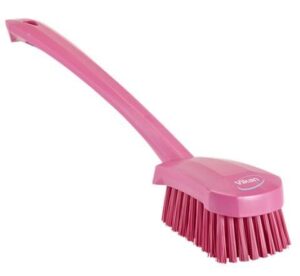 Vikan Washing Brush with long handle, 16.3″, Stiff - 2