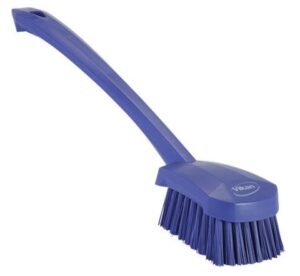 Vikan Washing Brush with long handle, 16.3″, Stiff - 8