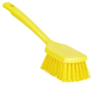 Vikan Washing Brush with short Handle, 11.8″ Stiff - 5