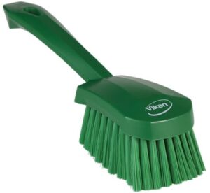 Vikan Washing Brush with short handle, 10.6″, Soft - 2