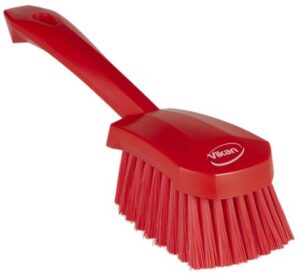 Vikan Washing Brush with short handle, 10.6″, Soft - 3