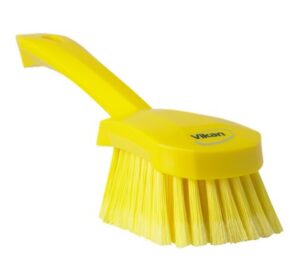 Vikan Washing Brush with short handle, 10.6″, Soft/split - 5