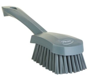Vikan Washing Brush w/short Handle, 270 mm, Stiff - 12