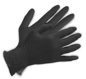 Black Shield Nitrile Examination Gloves - 3