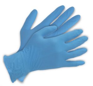Skyblue Shield Nitrile Examination Gloves - 3