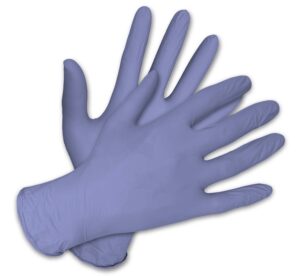 Violet Shield Nitrile Examination Gloves - 3
