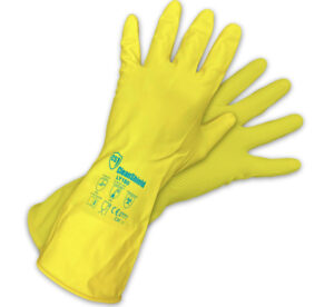 Yellow Touch Latex Glove
