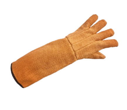 Biohazard Autoclave Gloves, 100% Cotton, 18″