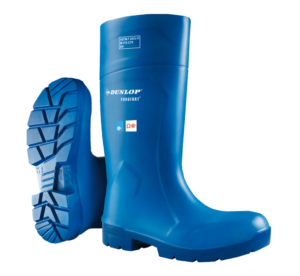 Dunlop Flexible PU, Steel toe, Resistant To Oil, 15″ - 4